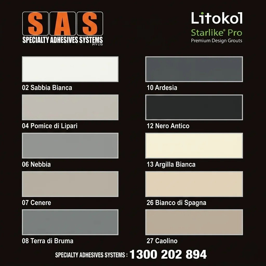 Starlike Pro Colour Chart