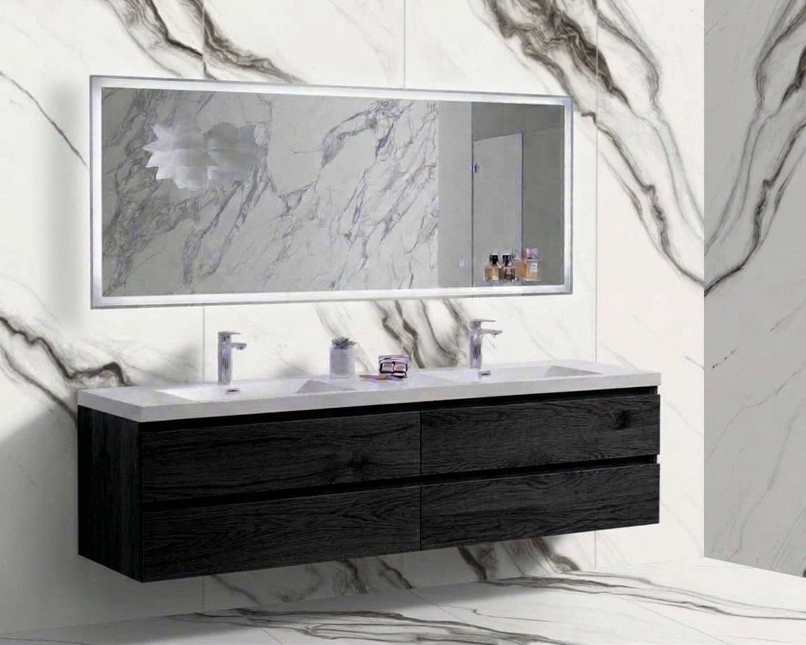 matt black Vanity - Image 1