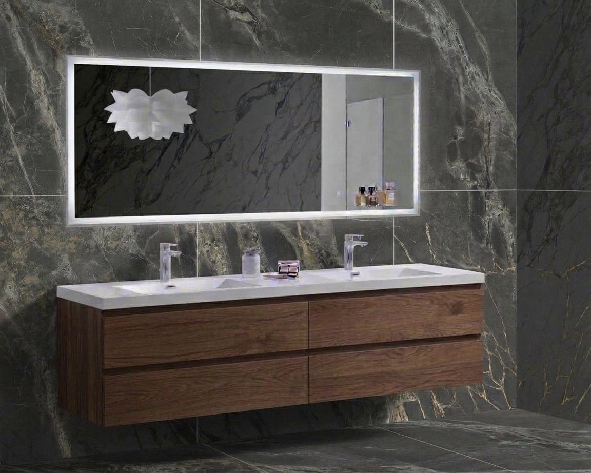 walnut Vanity - Image 1